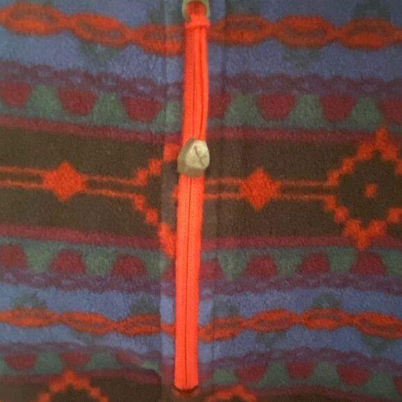 Eddie Bauer Womens Southwestern 1/4 Zip Quest Pullover Fleece Size Large - Picture 4 of 11